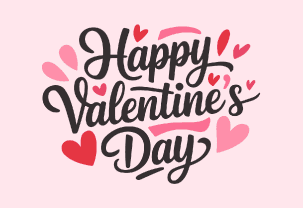 Happy Valentine's Day graphic